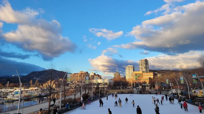 Kelowna Outdoor Ice Rink