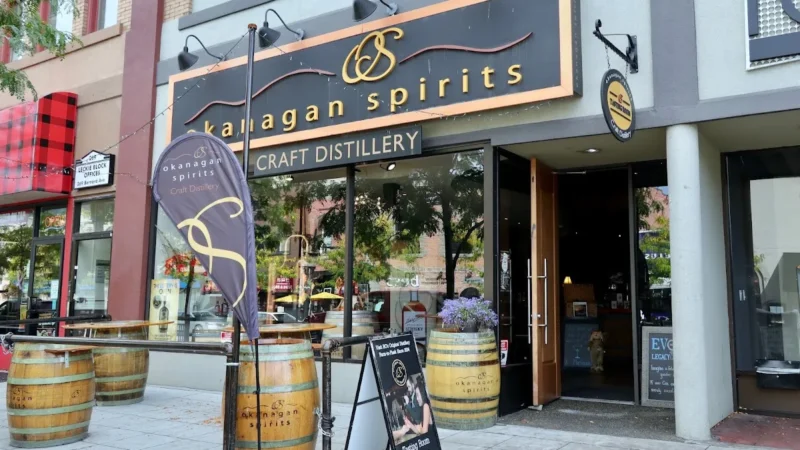 Okanagan Spirits Craft Distillery Kelowna