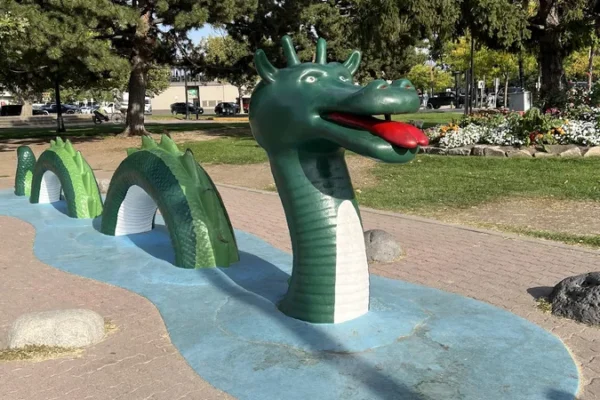 Ogopogo Statue