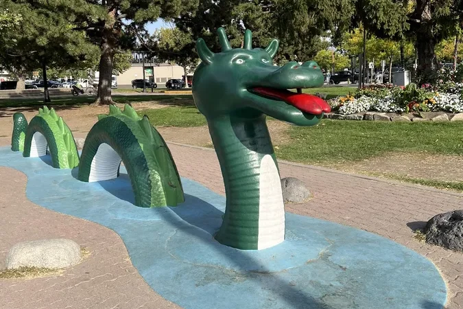 Ogopogo Statue